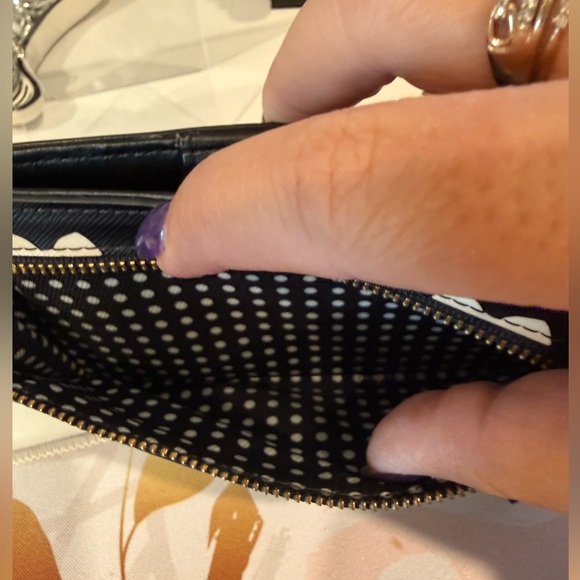 Kate Spade ♠️ Black Polka Dot Wallet - Picture 8 of 8